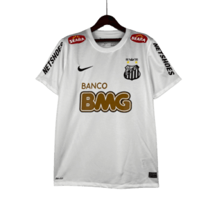 Camisa do Santos I Home Retrô  2012/13 Neymar Nike Masculino Branco