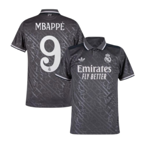 Camisa do Real Madrid 2024/25 Third - Mbappe #9