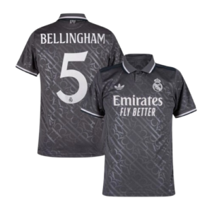 Camisa do Real Madrid 2024/25 Third – Bellingham #5