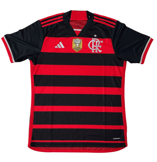 Camisa do Flamengo 2024/25 Home + Patch Campeão 2024