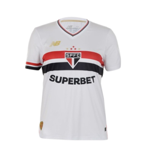 Camisa do São Paulo Titular 2025/26 – Torcedor Feminino – Branca – Lançamento