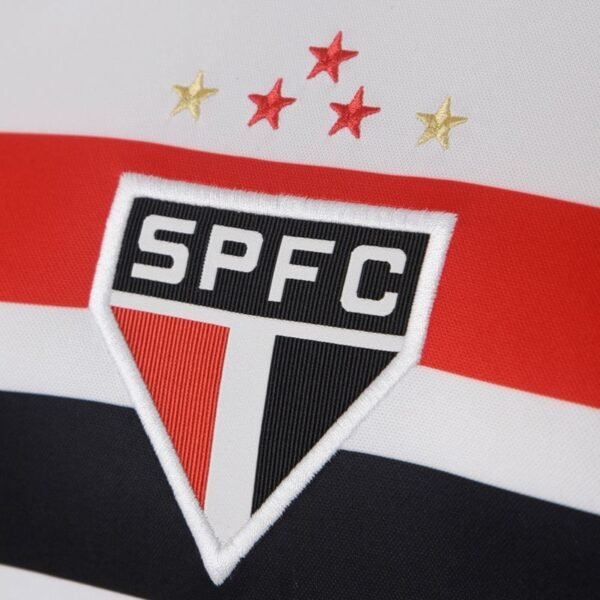 Camisa do São Paulo Titular 2025/26 – Torcedor Feminino – Branca – Lançamento - Imagem 3