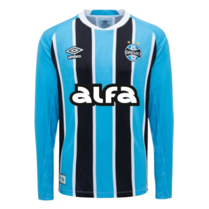 Camisa do Grêmio Home 2025/26 – Manga longa – Lançamento