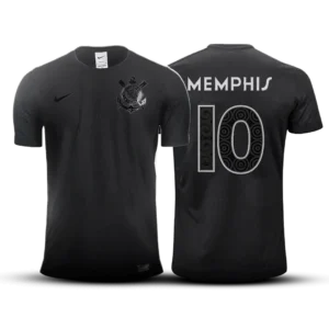Camisa do Corinthians Away 2024/25 – Memphis 10 – Masculina Torcedor