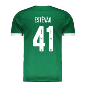 Camisa do Palmeiras Home 2025/26 – Estevão #41 – Masculina Torcedor - Lançamento