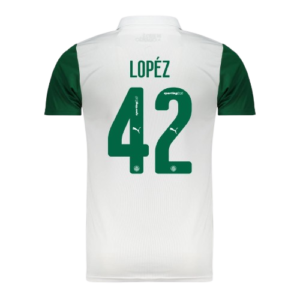 Camisa do Palmeiras Away 2025/26 – Lopéz #42 – Masculina Torcedor - Lançamento