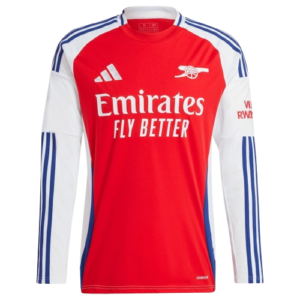 Camisa do Arsenal Home 2024/25 – Manga Longa