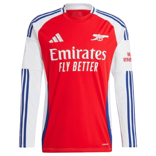 Camisa do Arsenal Home 2024/25 – Manga Longa