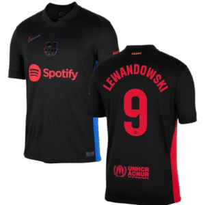 Camisa do Barcelona Away 2024/25 - Lewandowski #9 - Masculino Torcedor