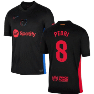 Camisa do Barcelona Away 2024/25 - Pedri #8 - Masculino Torcedor