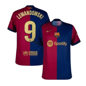 Camisa do Barcelona Home 2024/25 - Lewandowski #9 - Masculino Torcedor