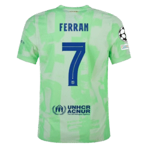 Camisa do Barcelona Third 2024/25 - Ferran #7 - Masculino Torcedor