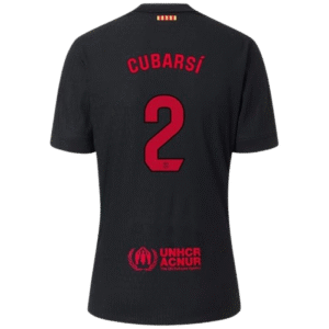 Camisa do Barcelona Away 2024/25 - Cubarsi #2 - Masculino Torcedor
