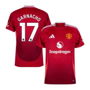 Camisa do Manchester United Home 2024/25 - Garnacho #17 - Masculino Torcedor