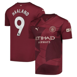 Camisa do Manchester Third Home 2024/25 - Halland #9 - Masculino Torcedor