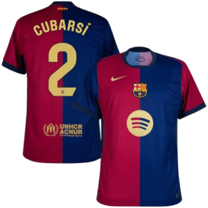 Camisa do Barcelona Home 2024/25 - Cubarsi #2 - Masculino Torcedor