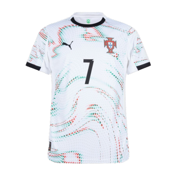 Camisa Portugal Away 2025/26 – Ronaldo #7 - Masculino Torcedor - Imagem 2
